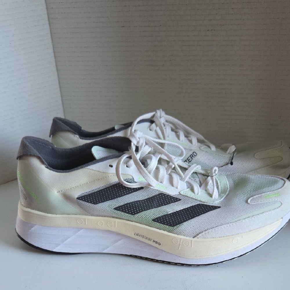 Sadidas Adizero Boston 11 lightstrike pro light green Size 13